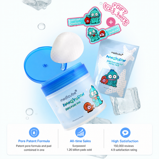 [Korea Exclusive Set] Medicube Zero Pore Pad 2.0 — 140 Count