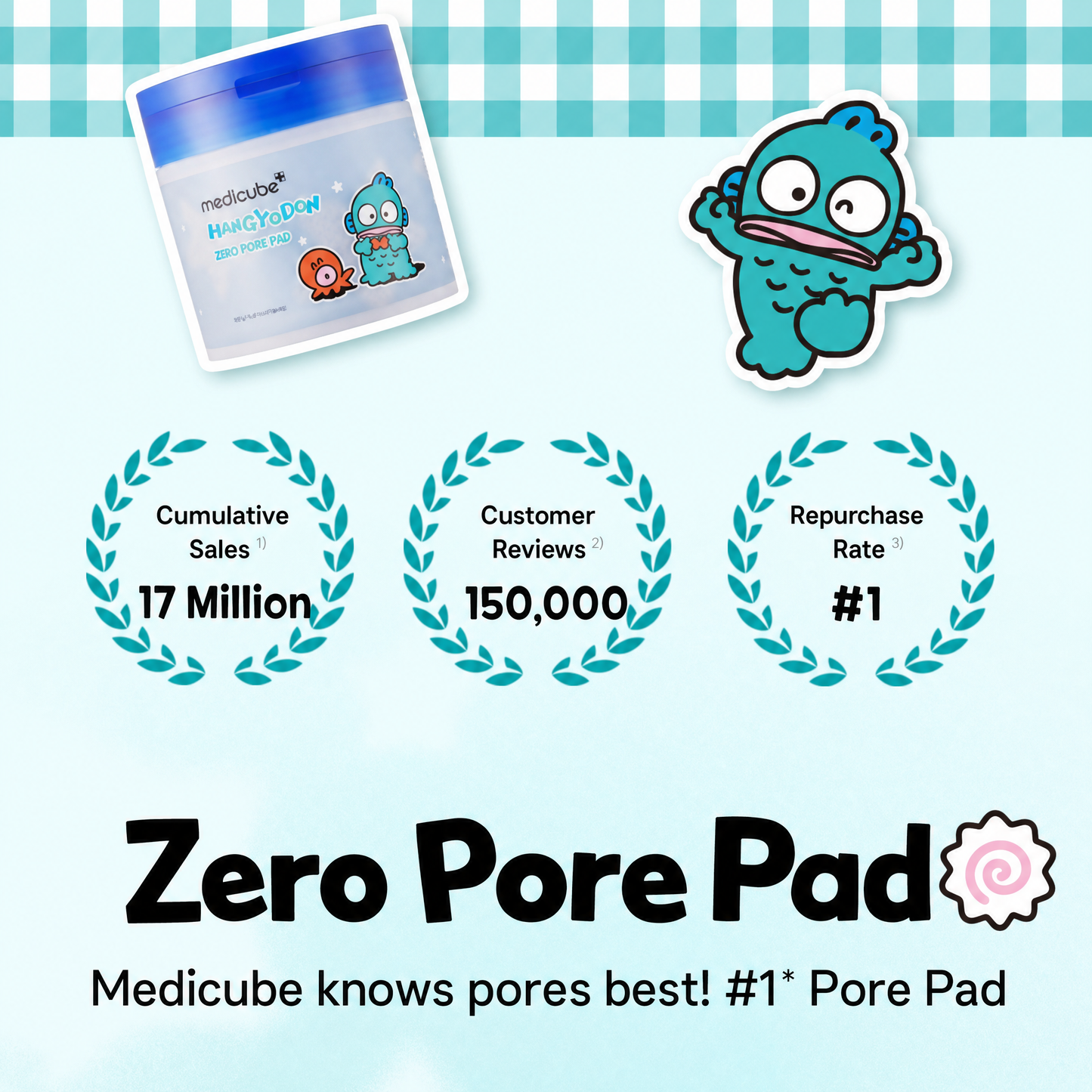 [Korea Exclusive Set] Medicube Zero Pore Pad 2.0 — 140 Count
